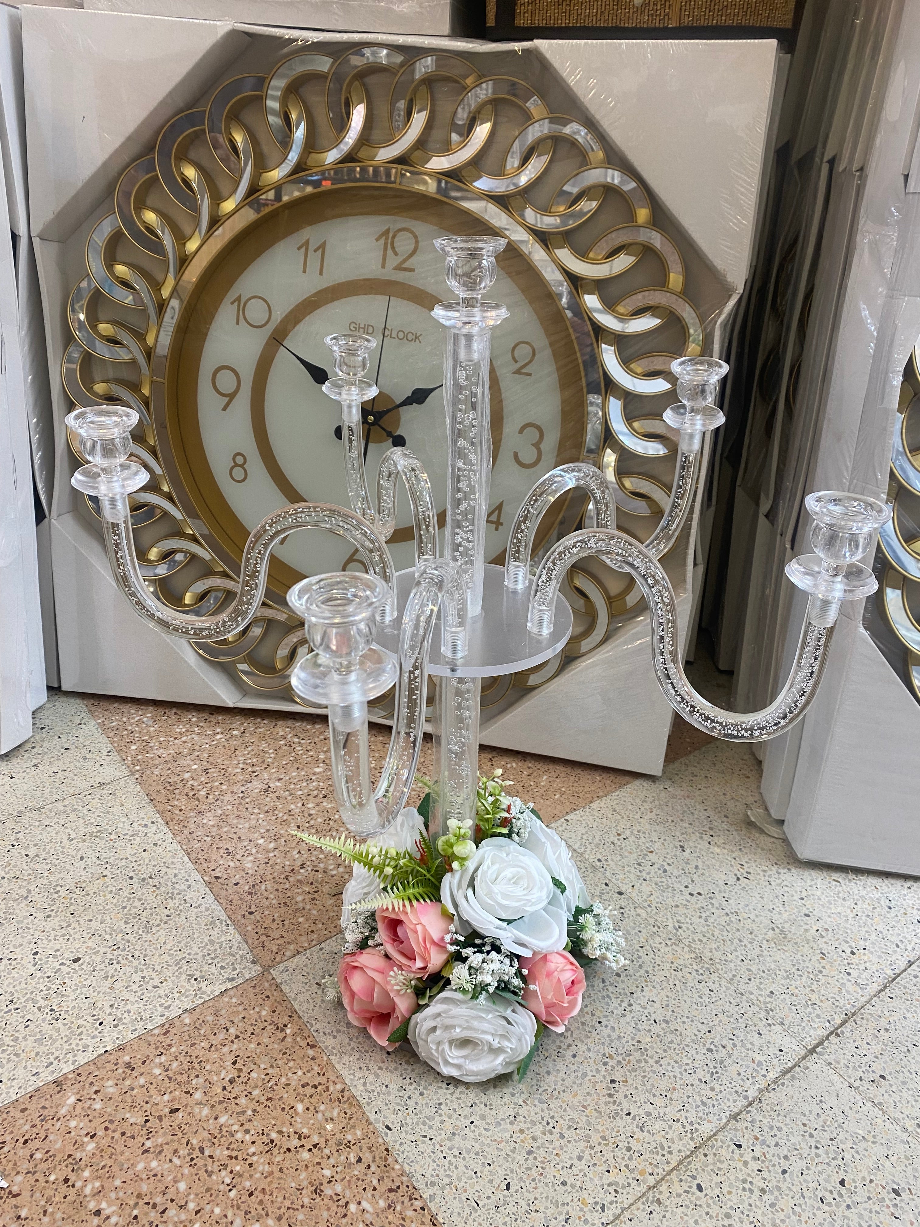 PACKS CHANDELIER (CHANDALIER + BOUQUET + BOUGIES)